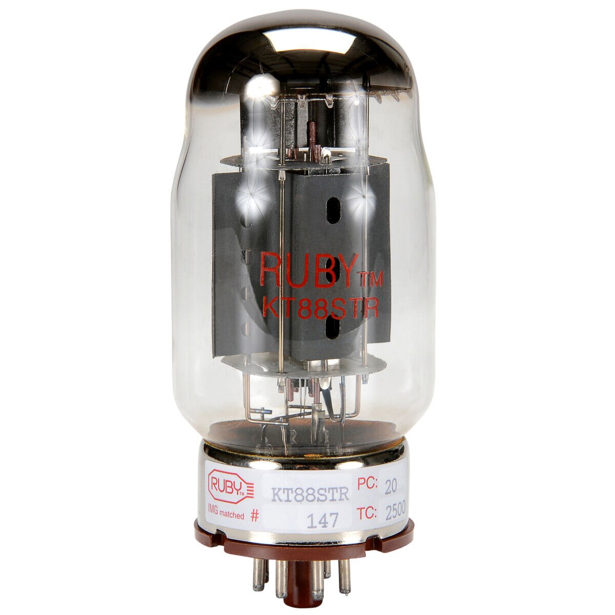 Ruby Tubes KT88STR Vacuum Tube Pair Matched